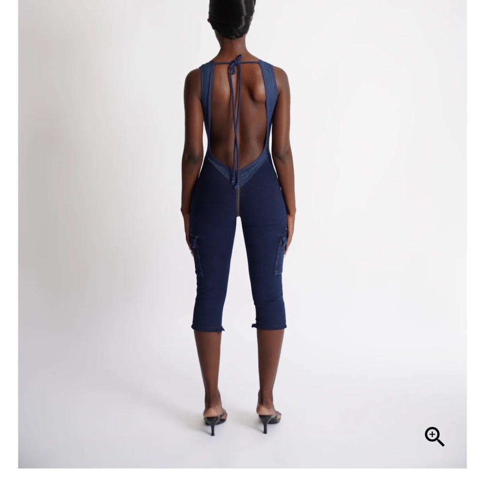 Tordrobes DENIM DUAL UZIP JUMPSUIT